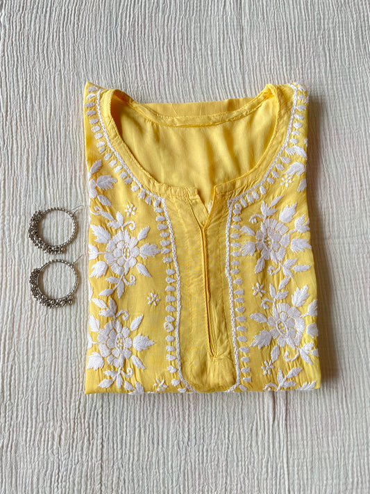 Gul Modal Kurti (Yellow)